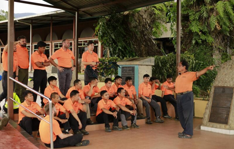 British Forces Brunei Retracing the Historic Sandakan–Ranau Death March, Borneo, Malaysia