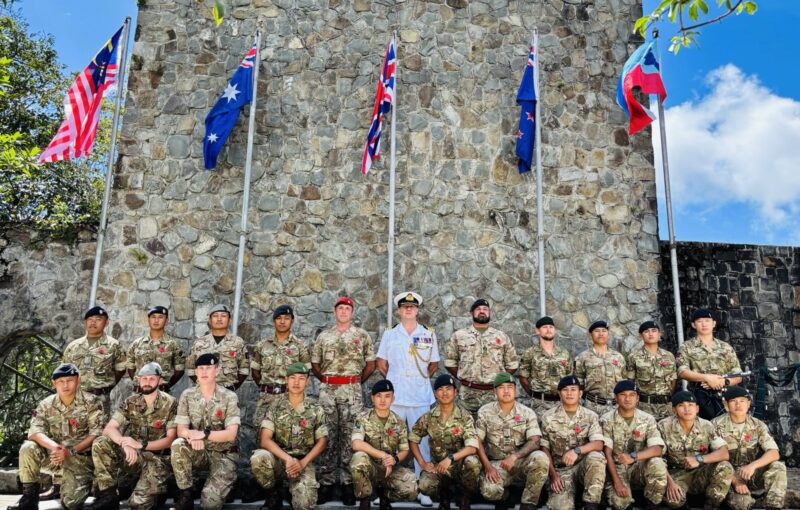British Forces Brunei Retracing the Historic Sandakan–Ranau Death March, Borneo, Malaysia