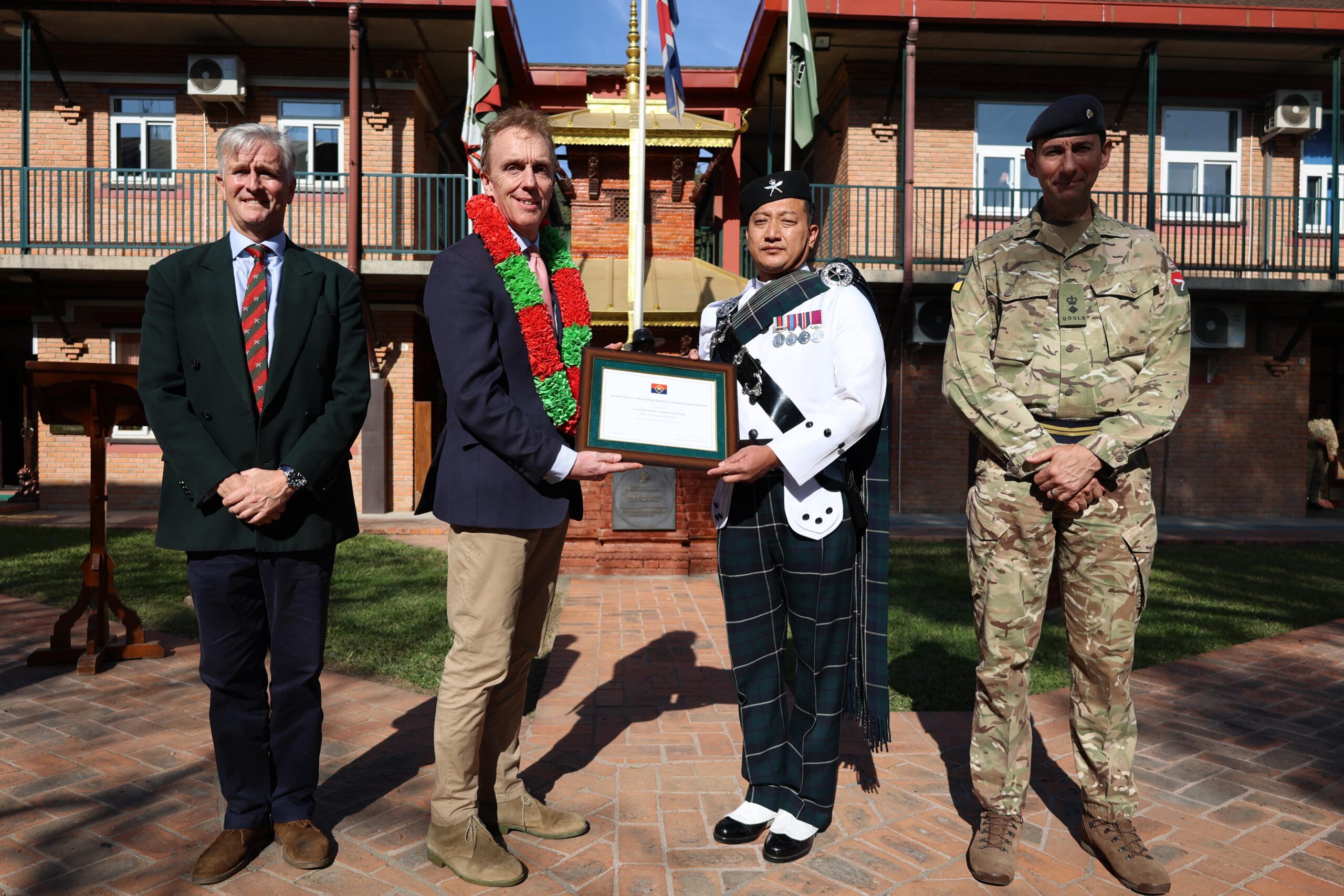 BGN Welcomes General Officer Commanding Regional Command