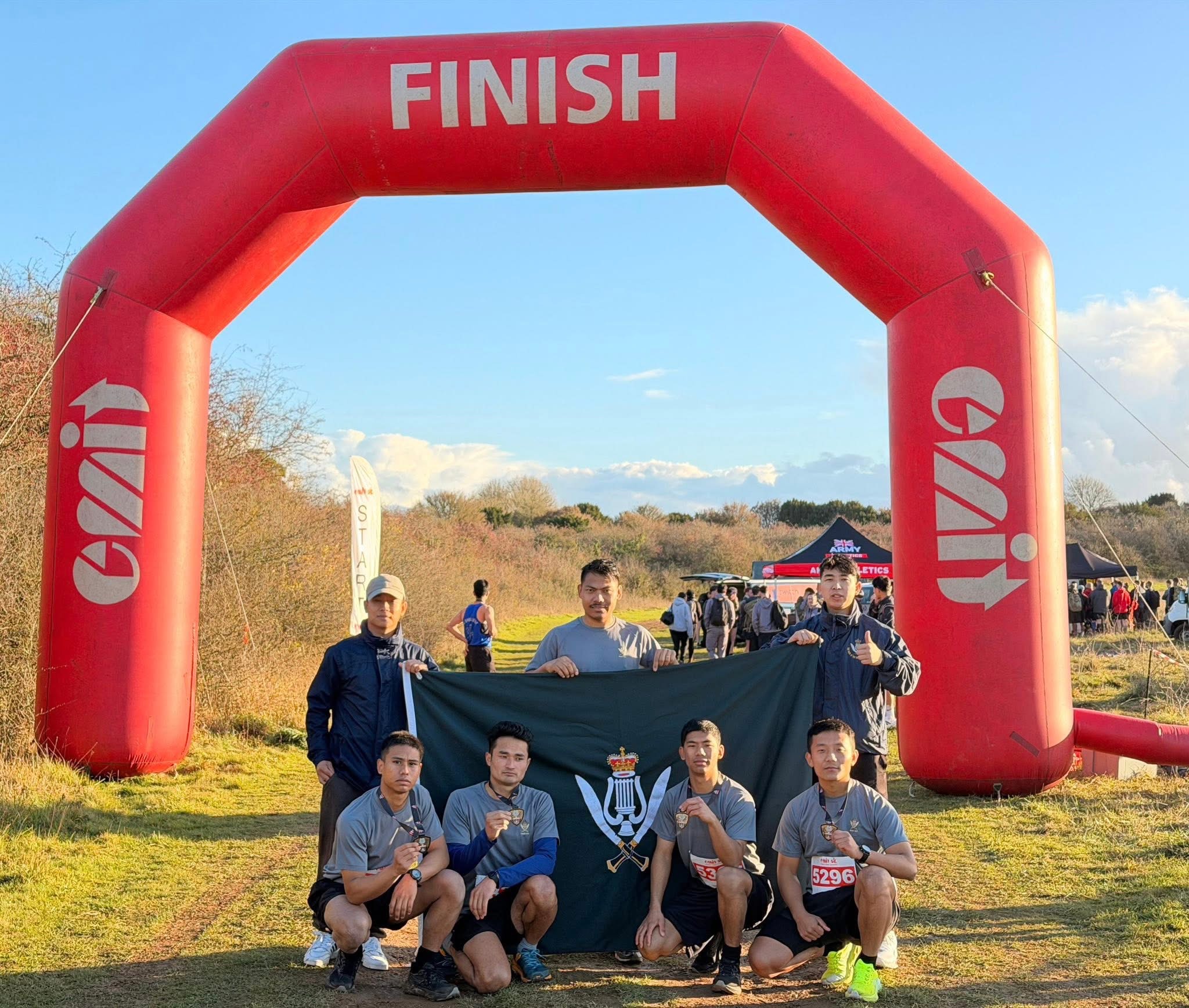 Outstanding Performance by Brigade Band Runners