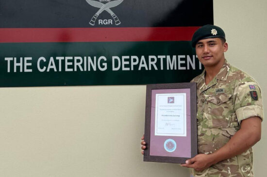 Gurkha Chef Excels on the International Arena