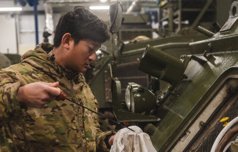 243 Gurkha Signal Squadron Completes Historic Armoured Drivers Course