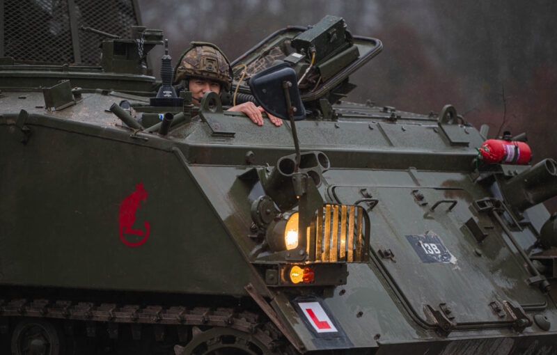 243 Gurkha Signal Squadron Completes Historic Armoured Drivers Course