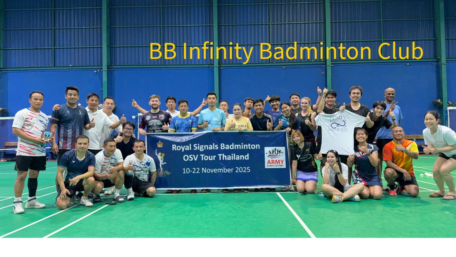 Gurkhas Travel to Thailand for Badminton Competitions