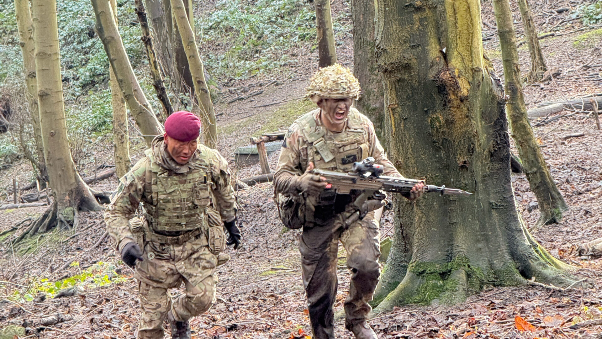 Bayonet Training with The First Battalion, The Royal Gurkha Rifles Bayonet Training with The First Battalion, The Royal Gurkha Rifles