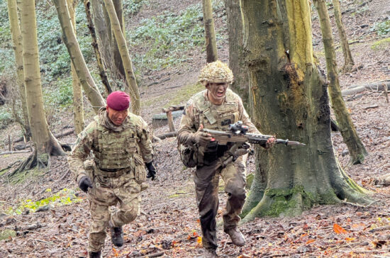 Bayonet Training with The First Battalion, The Royal Gurkha Rifles