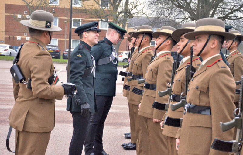 1 RGR Kasam Khane parade Jan 26