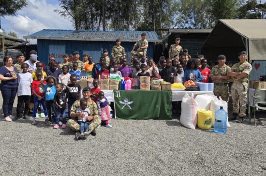 Gurkhas Bring Happiness to Kenyan Children