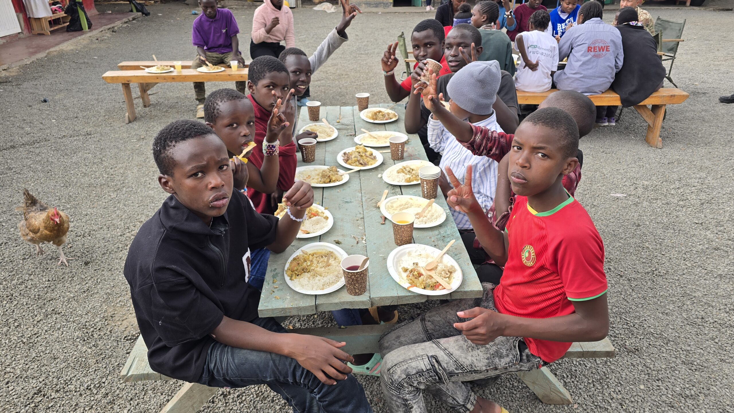 Gurkhas Bring Happiness to Kenyan Children