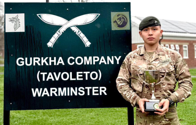 Awards for Gurkhas in Warminster