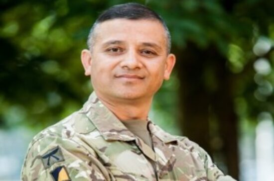 Major Chakra Khatri Awarded MBE