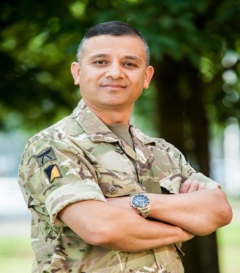 Major Chakra Khatri Awarded MBE