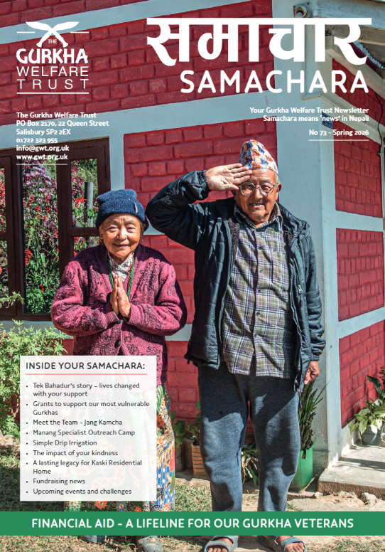 Gurkha Welfare Trust Samachara Spring 2026 magazine is available to read online now. Gurkha Welfare Trust Samachara Spring 2026 magazine is available to read online now.