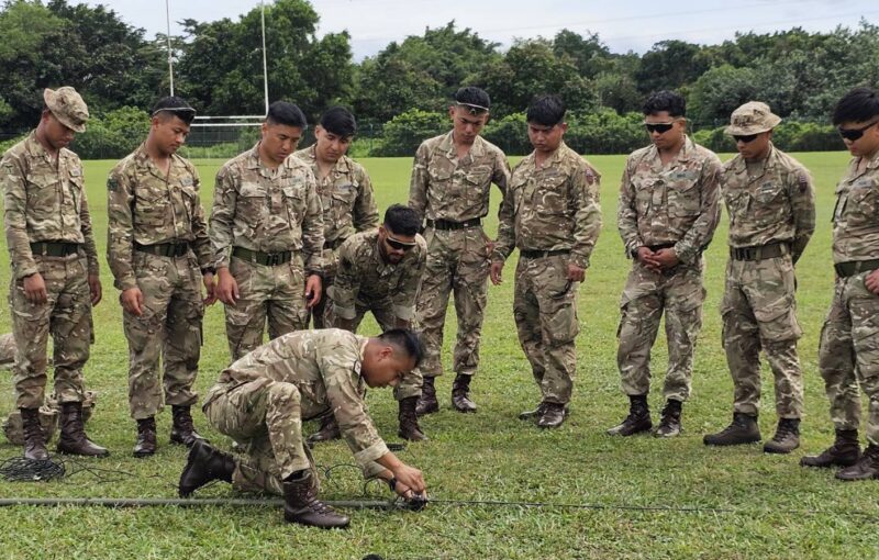 Infantry Platoon Radio Operator Cadre 2503 with 2 RGR