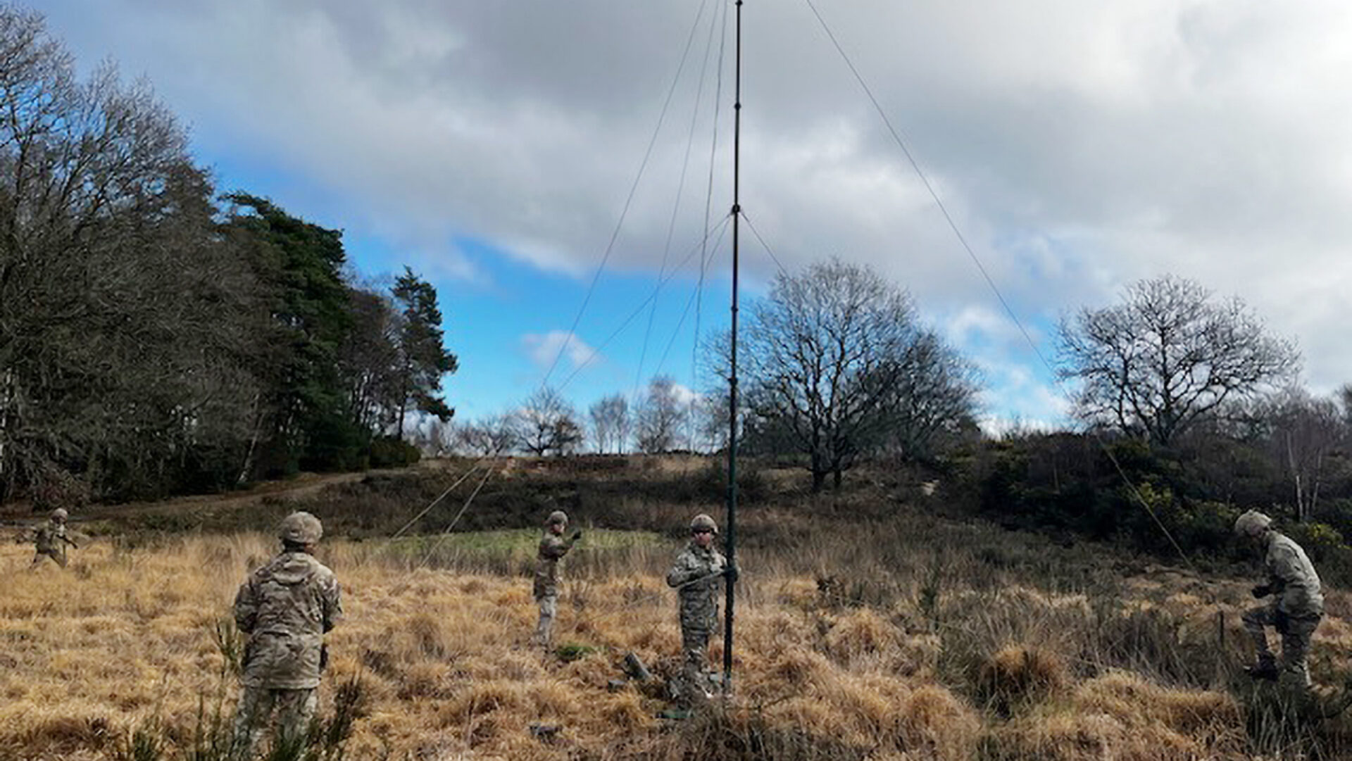 Communications Team training with QOGLR