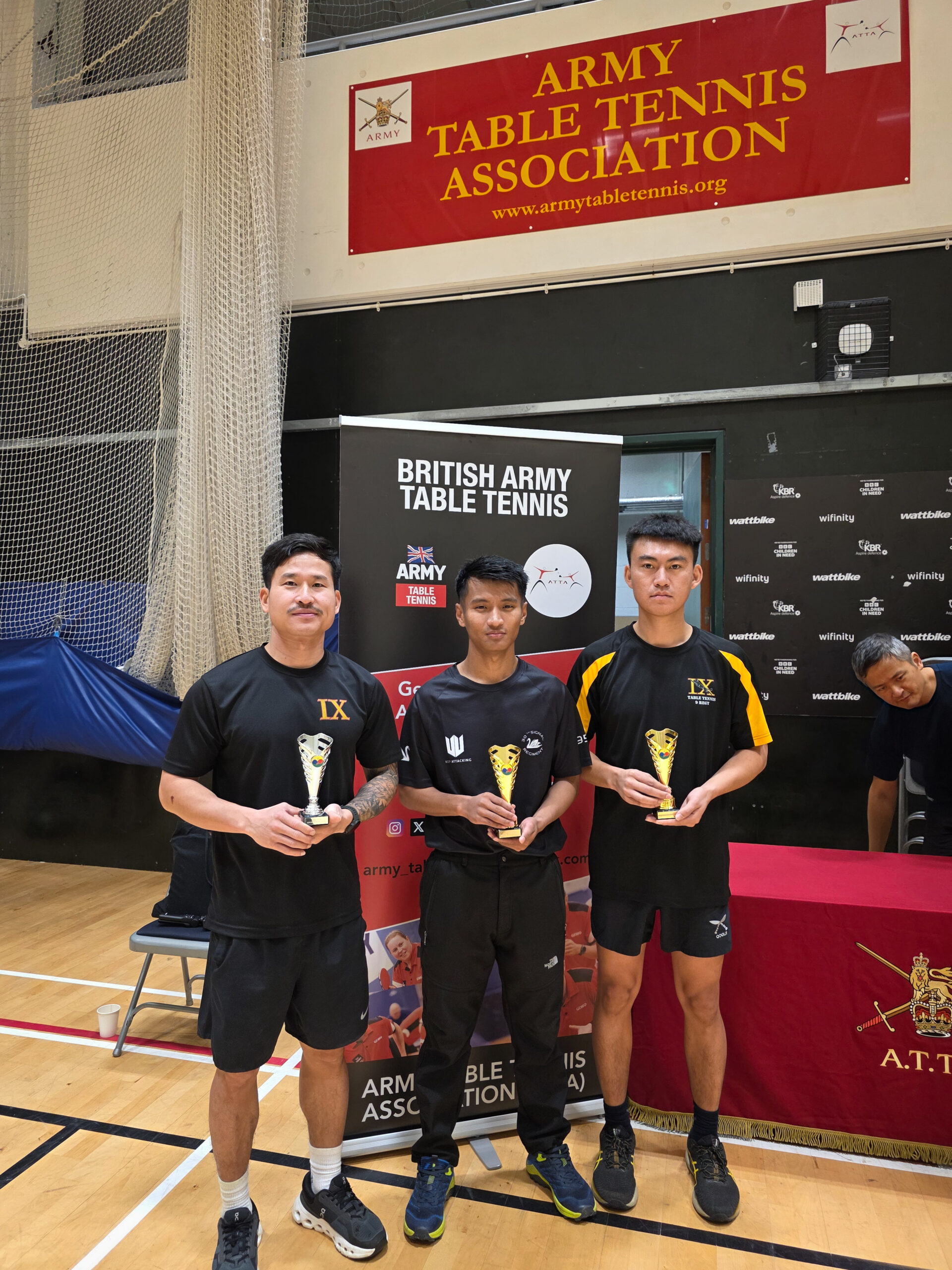 Gurkha Success at the Army Table Tennis Championships 2026