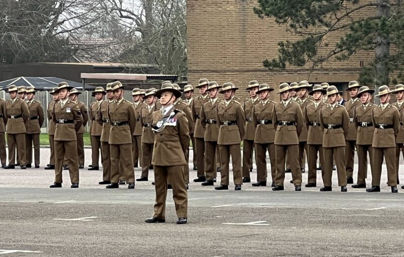 Attestation Parade for Queen’s Gurkha Signals Intake 26