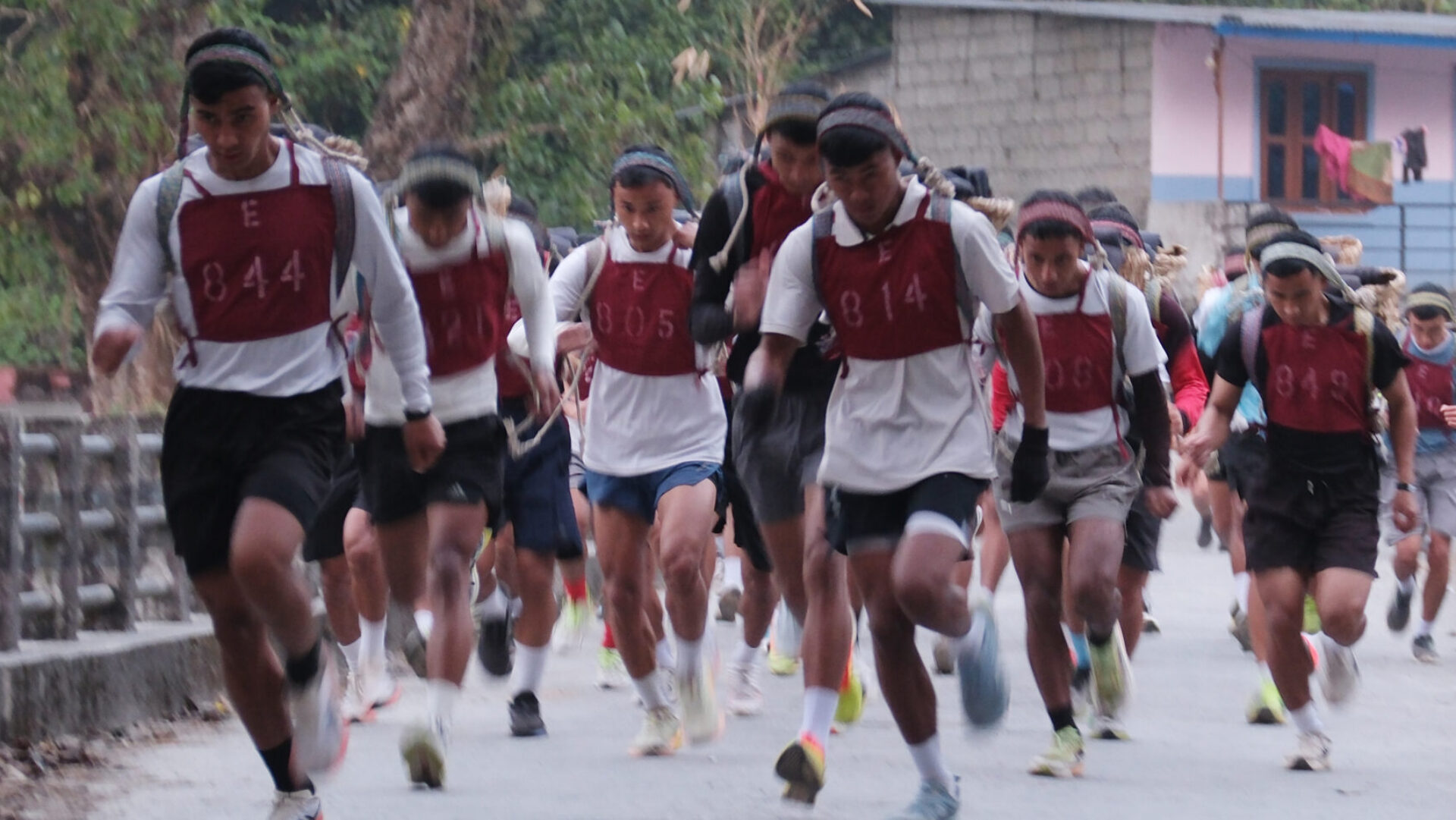 Gurkha Selection Doko race