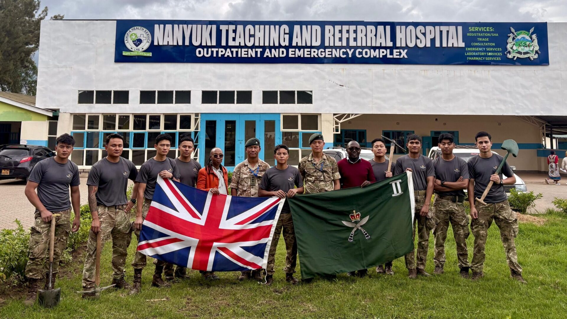 2 RGR Provides Force Protection for the British Army Training Unit Kenya
