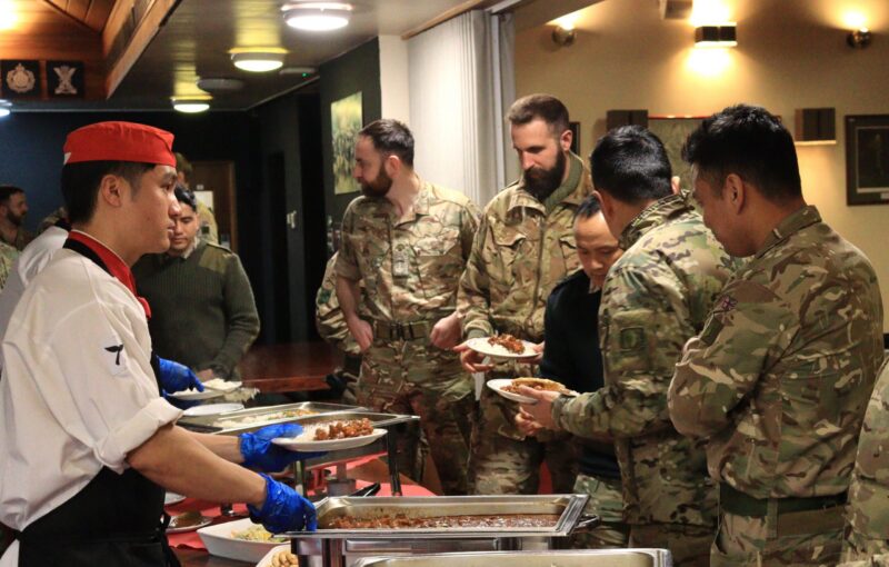 Infantry Battle School Charity Event in Support of Brecon Mountain Rescue Team