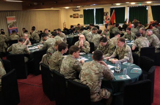 Infantry Battle School Charity Event in Support of Brecon Mountain Rescue Team