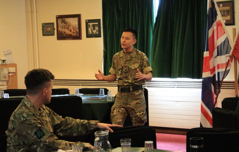 Infantry Battle School Charity Event in Support of Brecon Mountain Rescue Team