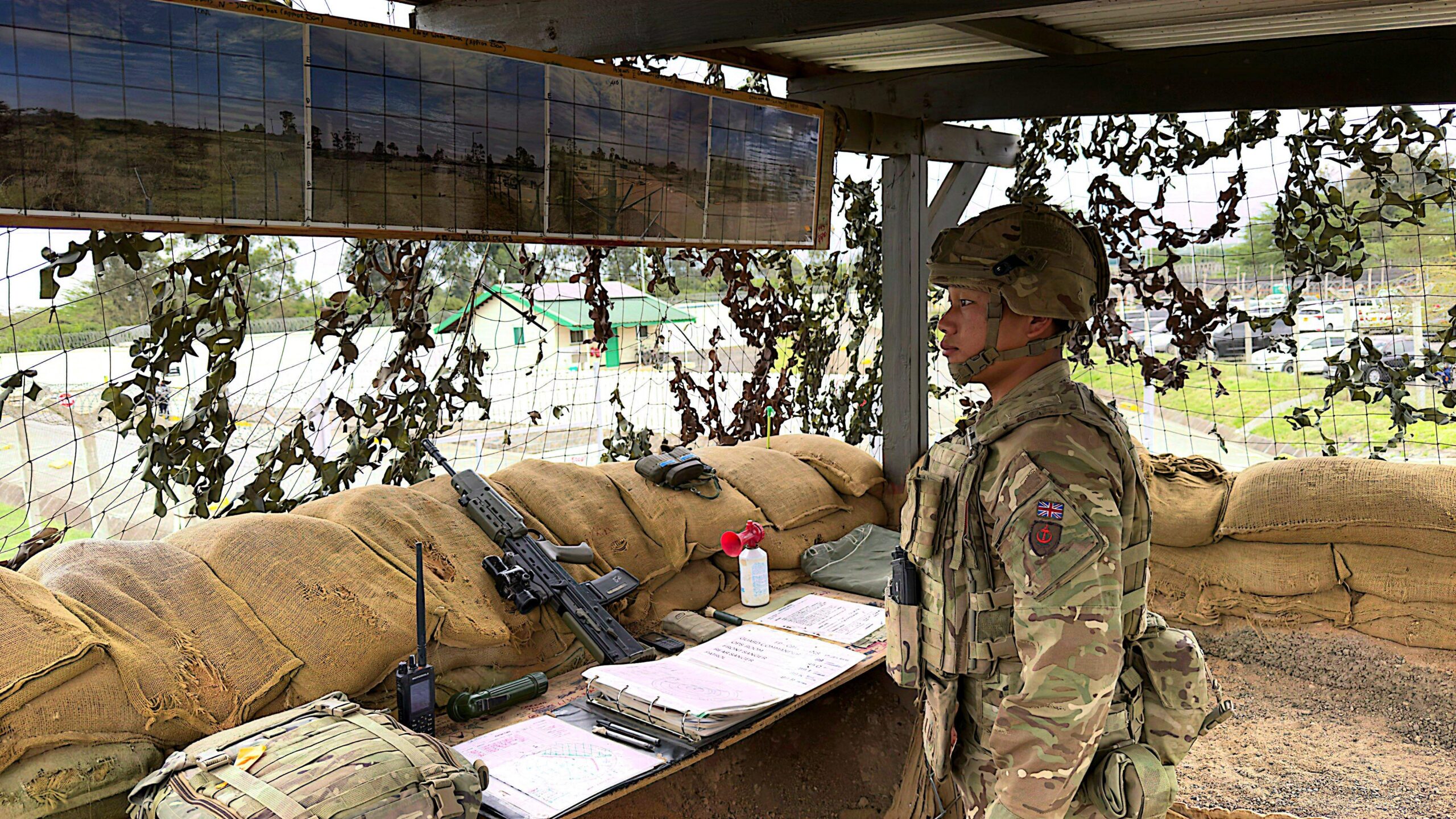 2 RGR Provides Force Protection for the British Army Training Unit Kenya