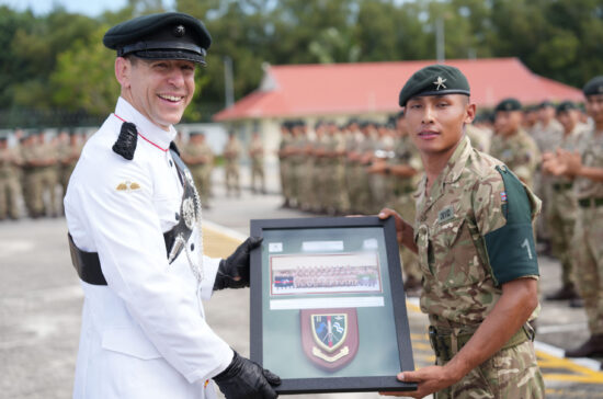 New Gurkhas Get to Grips with the Infantry Basic Radio in Brunei