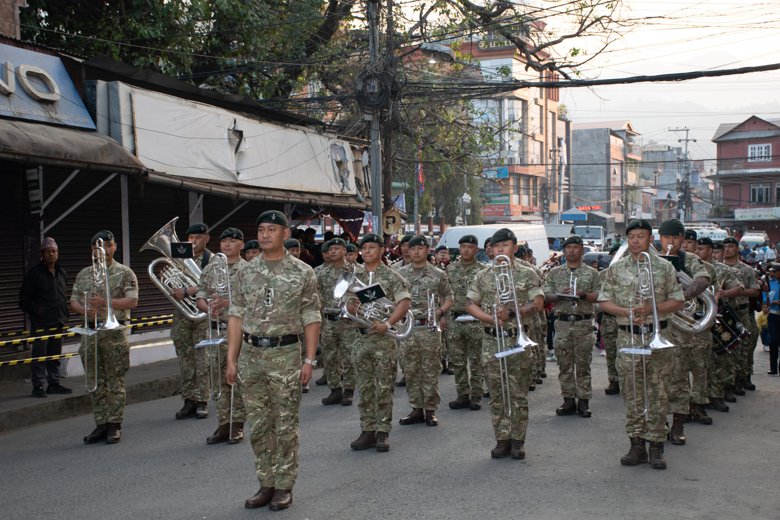The Band of the Brigade of Gurkhas Official Musical Tour of Nepal