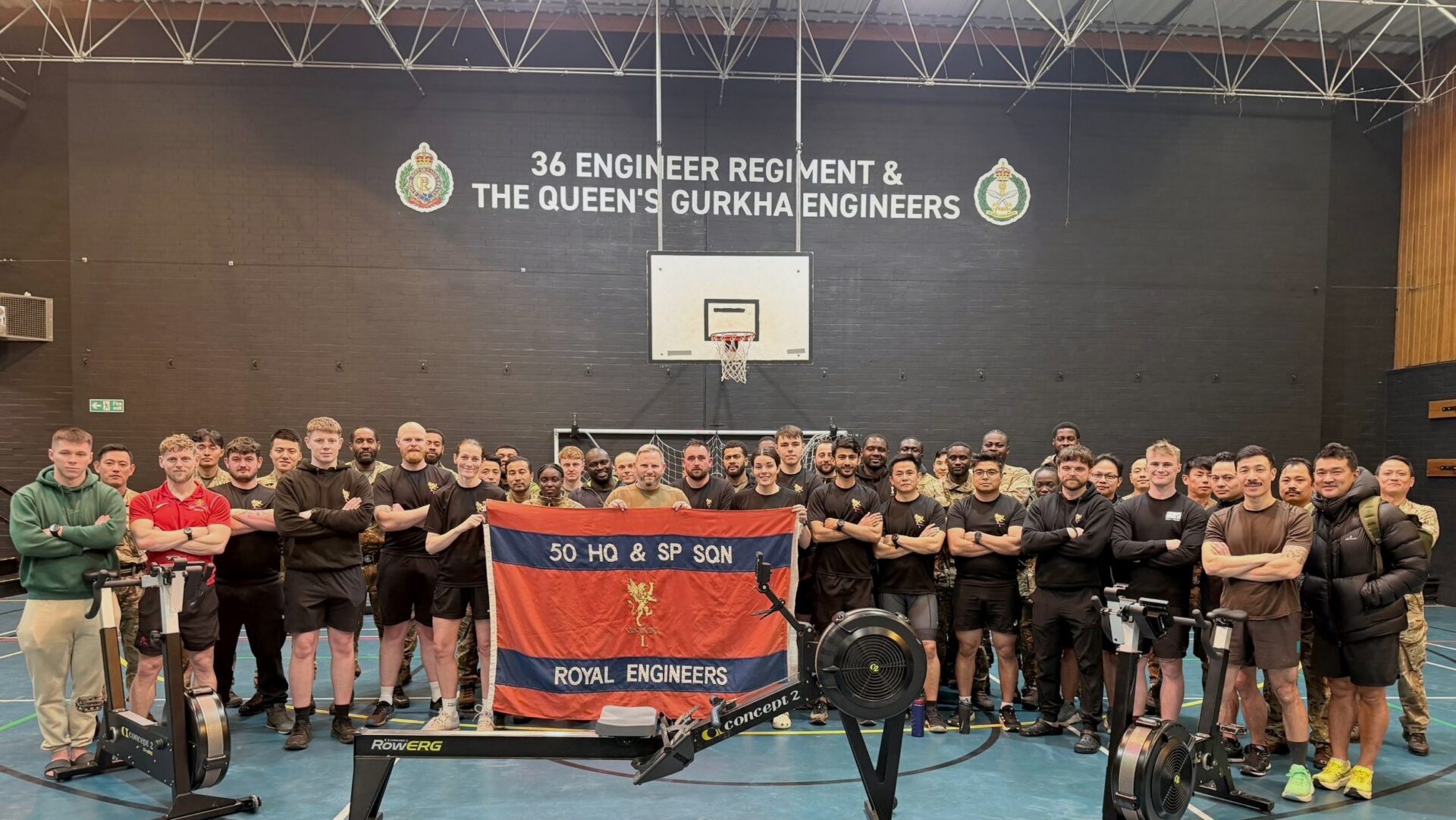 Queen’s Gurkha Engineers Secure First Place at the Global Concept 2 Military Challenge