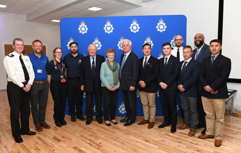 Gurkhas Working alongside Humberside Police and Regional Emergency Services
