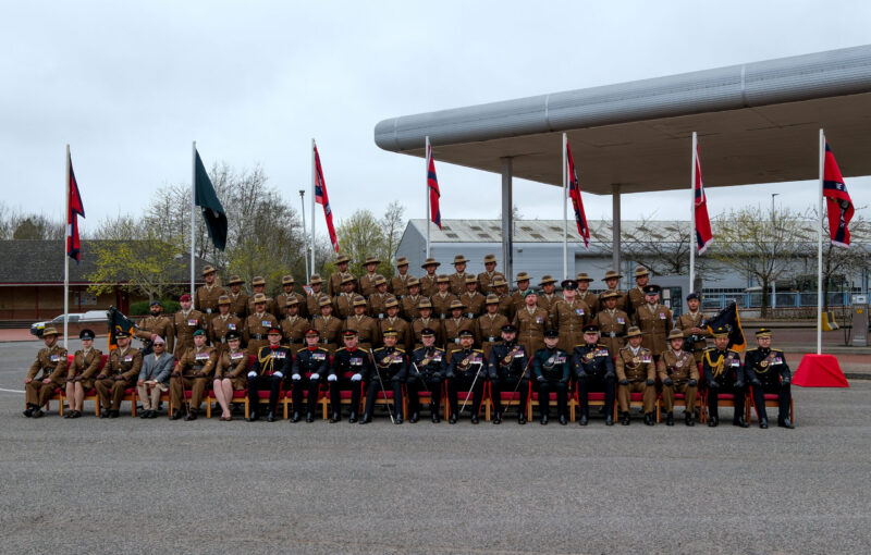 The Queen's Gurkha Engineers Kasam Khane parade 27 Mar 26