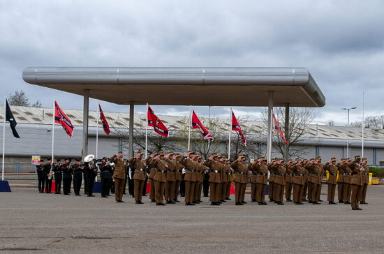 The Queen’s Gurkha Engineers (QGE) proudly welcomed Gurkhas from 79 Training Party of Recruit Intake 25, who have recently completed their B2 Combat Engineer Course, during their Kasam Khane Parade on 27 March 2026.The Queen’s Gurkha Engineers (QGE) proudly welcomed Gurkhas from 79 Training Party of Recruit Intake 25, who have recently completed their B2 Combat Engineer Course, during their Kasam Khane Parade on 27 March 2026.