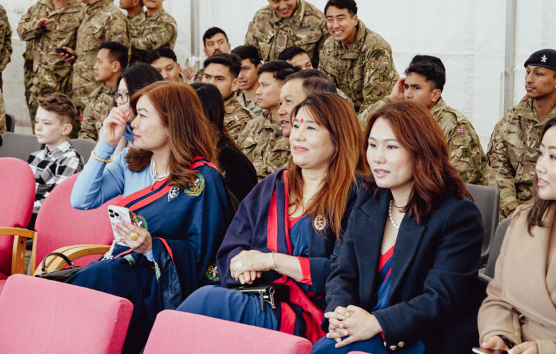 The Queen's Gurkha Engineers Kasam Khane parade 27 Mar 26