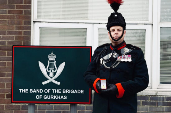 A Proud Moment for The Band of the Brigade of Gurkhas