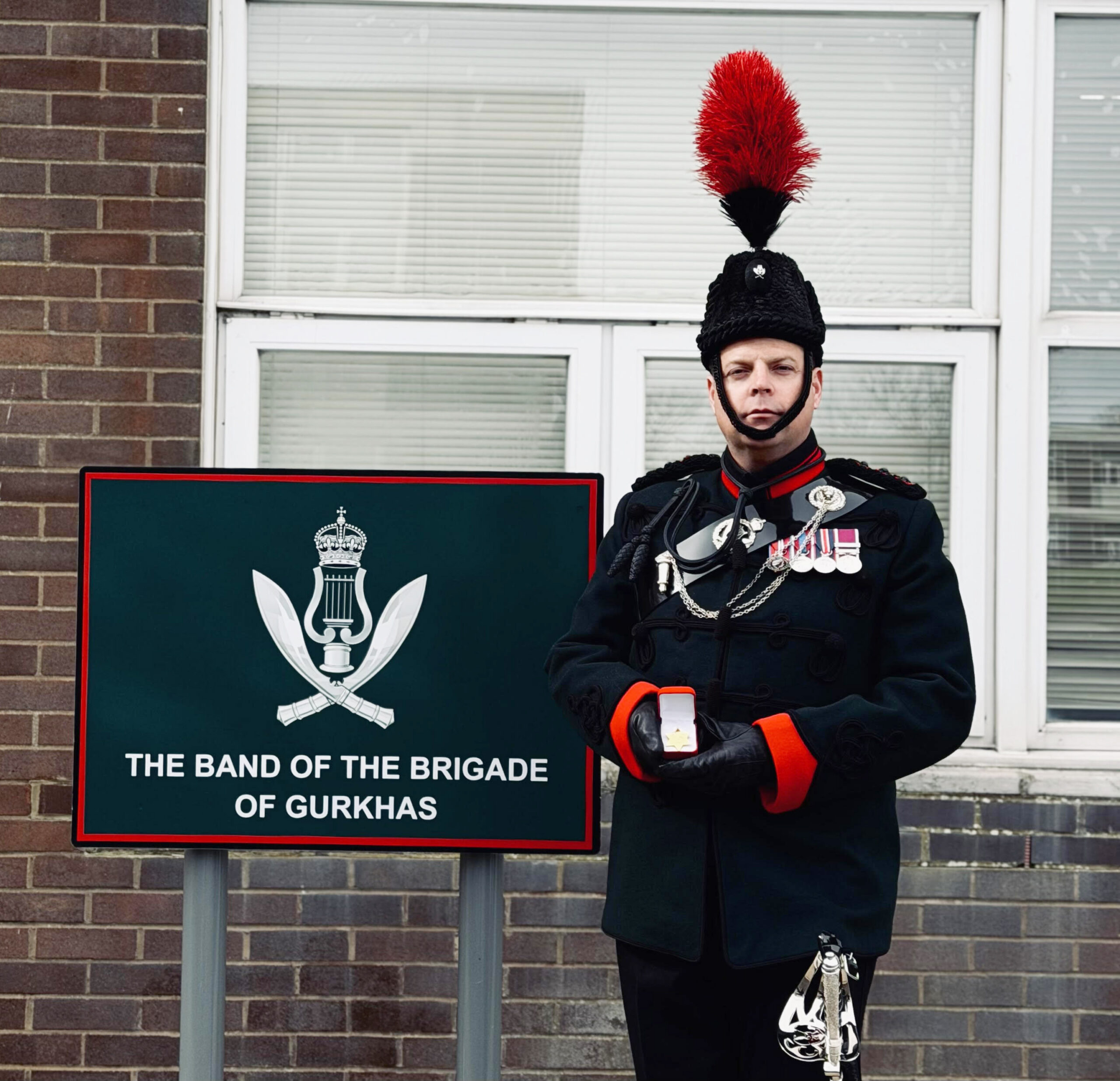 A Proud Moment for The Band of the Brigade of Gurkhas