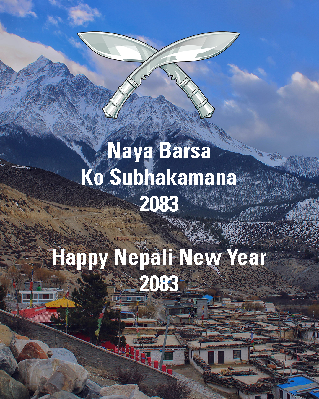 Naya Barsa Ko Subhakamana 2083. Naya Barsa Ko Subhakamana 2083.
