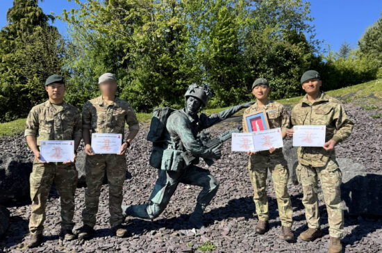 Gurkhas from The Second Battalion, The Royal Gurkha Rifles (2 RGR) delivered exceptional performances on the recent Section Commanders’ Battle Course 250