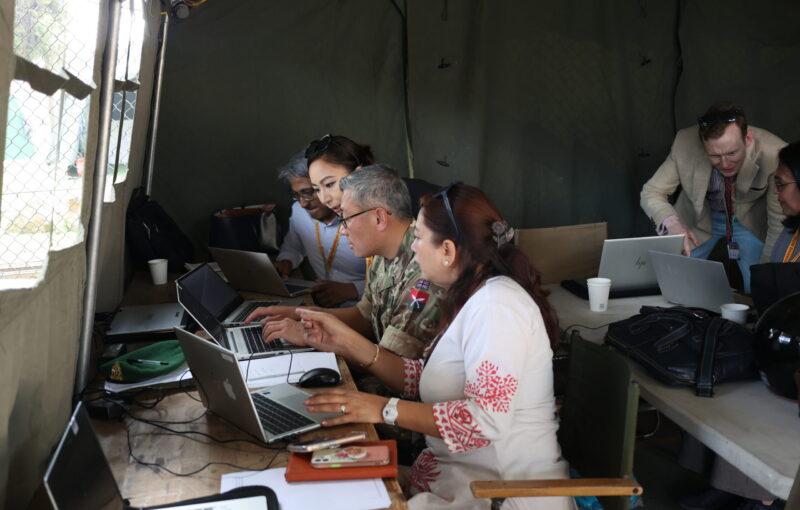 Crisis Training in Nepal - Exercise Khukuri Responder 26