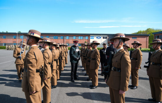 The King’s Gurkha Artillery First Kasam Khane Parade
