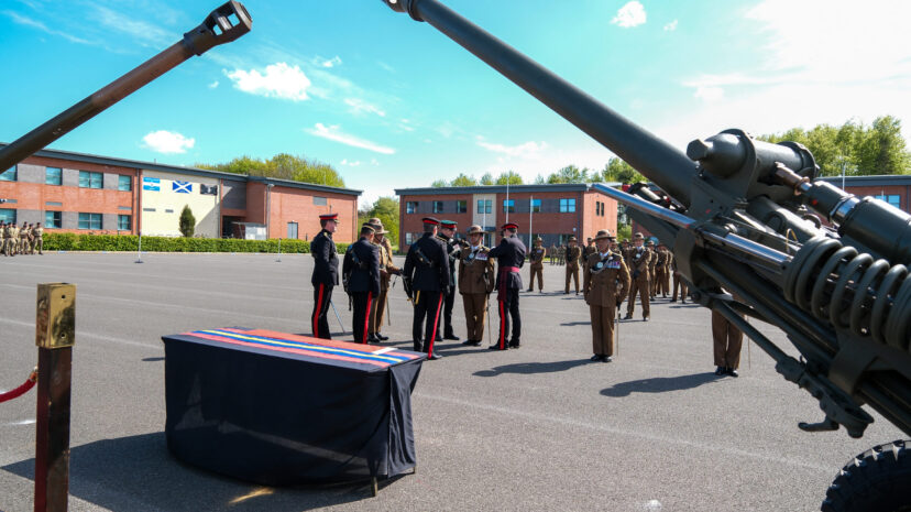 The King’s Gurkha Artillery First Kasam Khane Parade