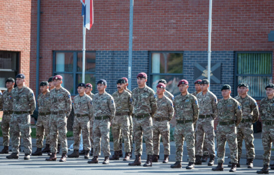 The King’s Gurkha Artillery First Kasam Khane Parade