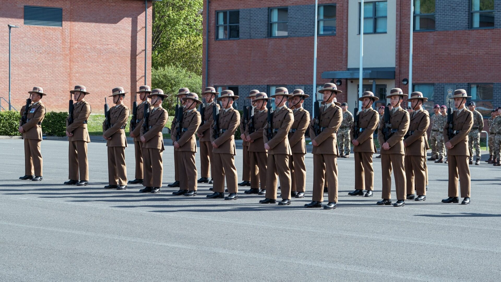 The King’s Gurkha Artillery First Kasam Khane Parade