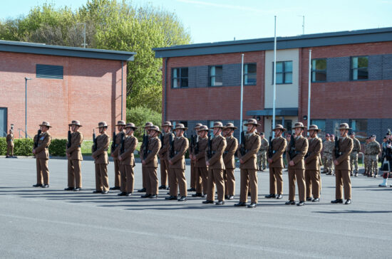 The King’s Gurkha Artillery First Kasam Khane Parade