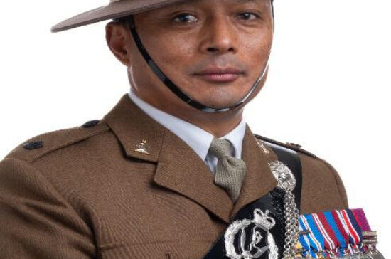 Major Subaraj Sunuwar – Gurkha Major Queen’s Gurkha Signals
