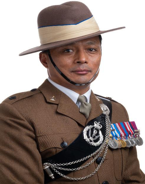 Major Subaraj Sunuwar – Gurkha Major Queen’s Gurkha Signals