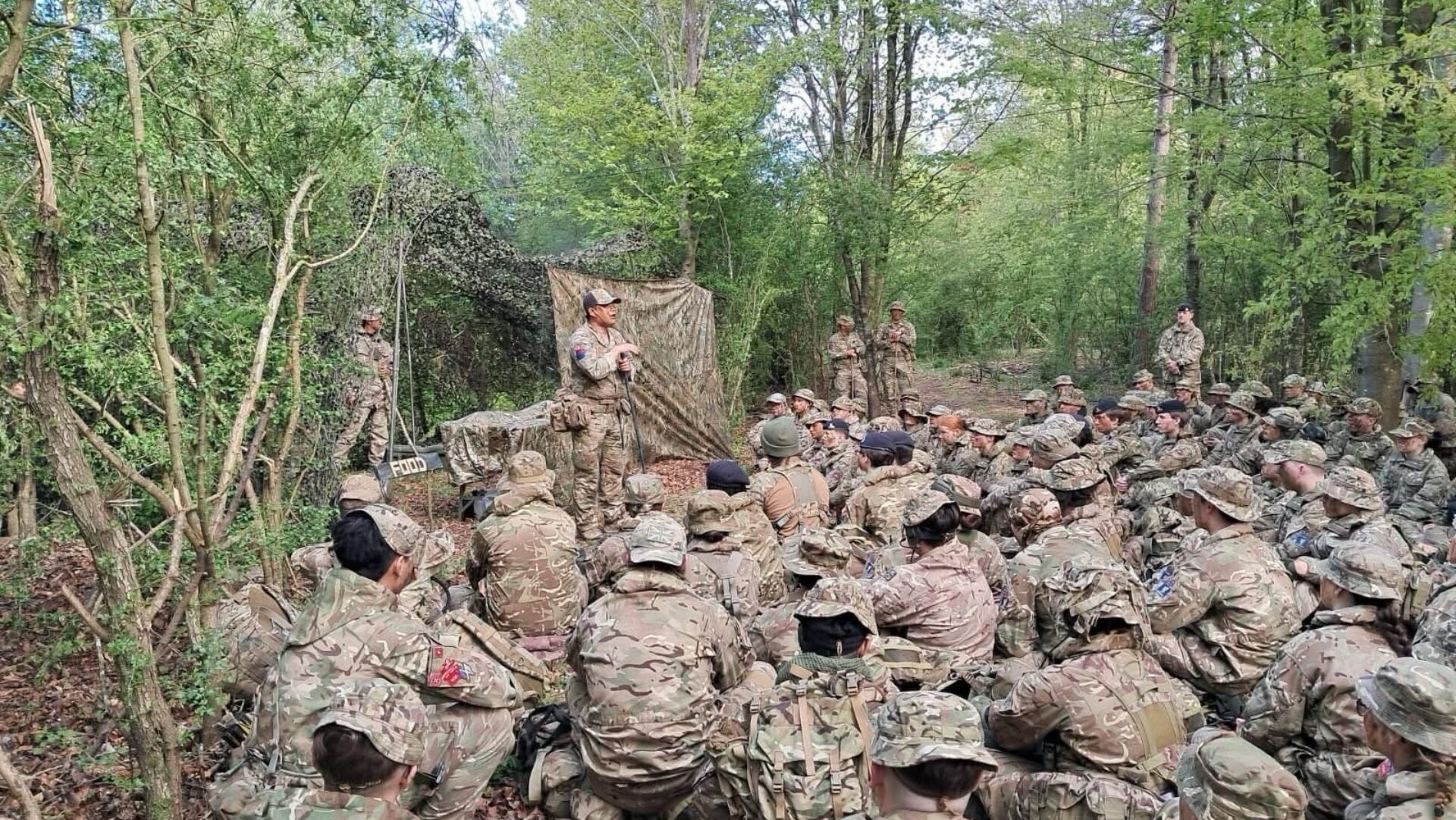 The King’s Gurkha Artillery Delivers Survival Training on Cadet Competition The King’s Gurkha Artillery Delivers Survival Training on Cadet Competition