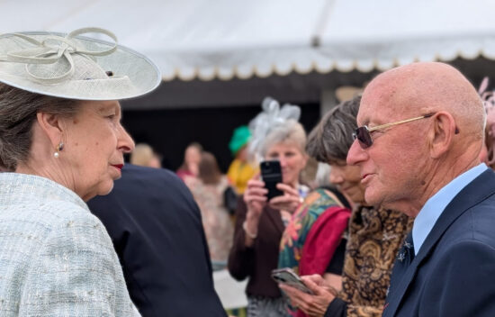 Gurkha Malaya and Borneo Veterans and Ladies Delight at Royal Garden Party