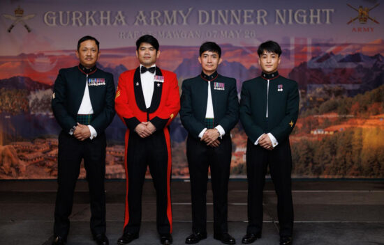 Gurkha Themed Army Dinner Night at RAF St Mawgan