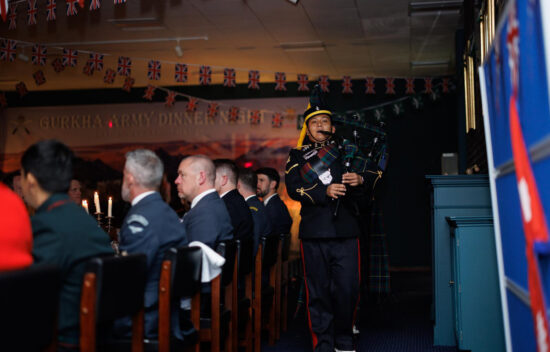 Gurkha Themed Army Dinner Night at RAF St Mawgan